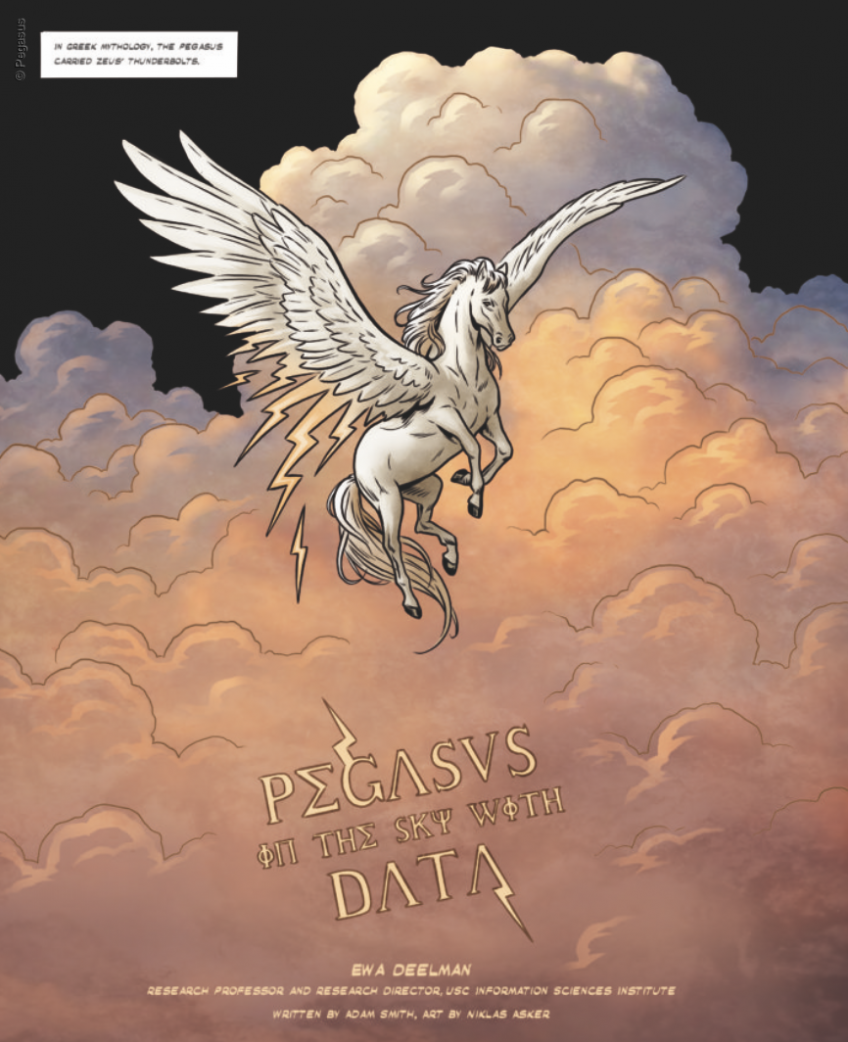 Pegasus in the Sky with Data
