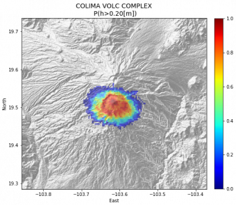 Creating Volcano Hazard Maps using Pegasus and AWS Batch